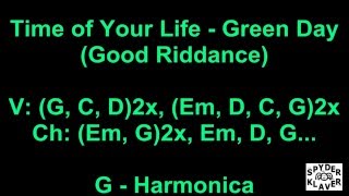 Good Riddance (Time Of Your Life) - Green Day - Lyrics - Chords