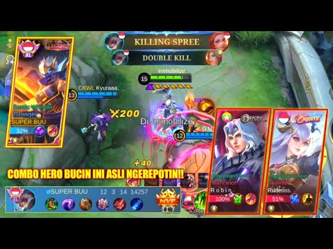 GLOBAL GRANGER VS LANCELOT ODETTE!! COMBO HERO BUCIN INI ASLI NGEREPOTIN!!