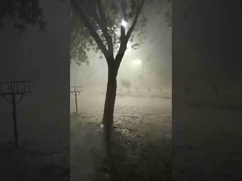 HACE UNAS HORAS EN SANCTI SPIRITU SANTA FE #alerta #clima #tormenta #lluvia