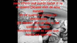 La diferencia - Vicente Fernandez (letra)