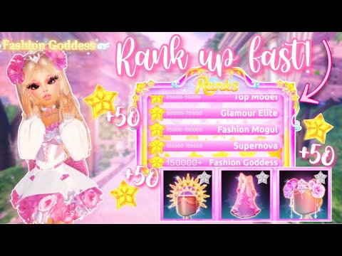 HOW TO RANK UP FAST AND GET ALL THE EXCLUSIVE ITEMS | Roblox Dress To Impress