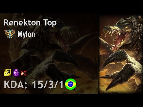 Renekton Top vs Fiora - Mylon - BR Challenger Patch 7.12