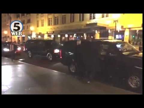 Иселеници го снимиле пристигнувањето на Груевски во Вашингтон: Гордост е да си Македонец!