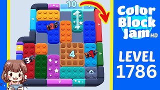 Solution du Niveau 1786 de Color Block Jam