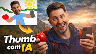 THUMBNAIL com IA para o YouTube | GRÁTIS pelo PC ou Celular