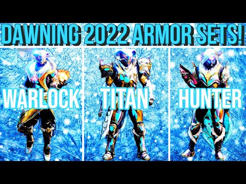Dawning 2022 Armor Sets Preview!-Destiny 2(Pruina Luster sets!)