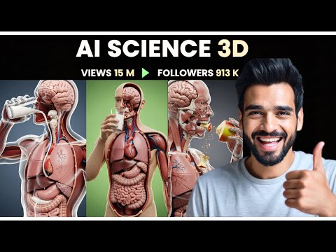 Create 3D Science Animations Video | Completely Free