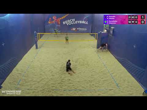 09:55 A. Pasazhin / A. Zabuha - D. Svyrydenko / M. Stepanov 06.05.2023 | Winners Beach Volleyball
