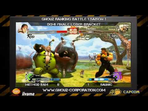 Gnouz RB1S3 - SSF4 - Method Bam vs Saunic