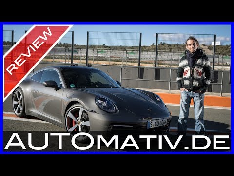 Neuer Porsche 911 Carrera 4S (992) 2019 im Test und Fahrbericht - Landstrasse und Rennstrecke