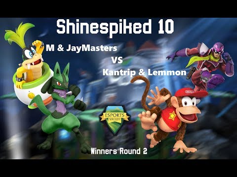 Shinespiked 10 Doubles - M & JayMasters VS Kantrip & Lemmon Winners Round 2