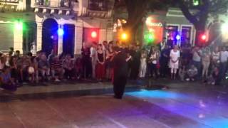 Leo Ortiz and Naomi Hotta - 4/4 plaza dorrego milonga perfo