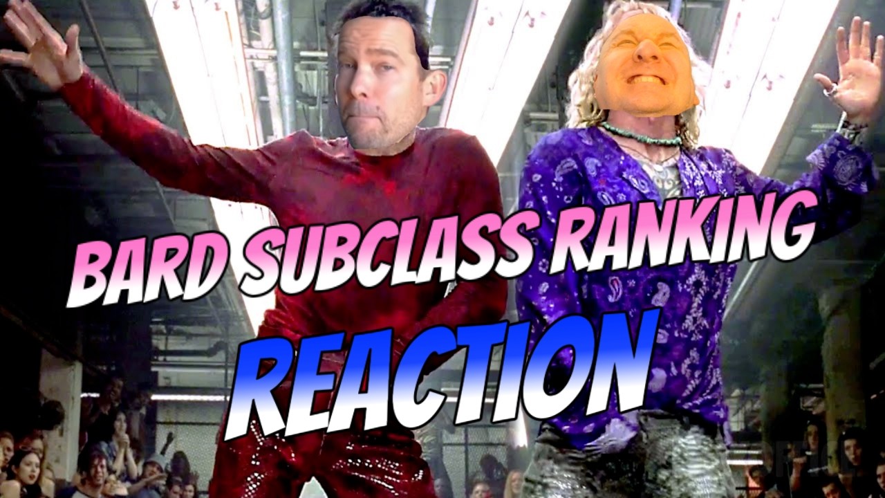Bard Subclass Tier List Ranking Reaction: D&D 5.5