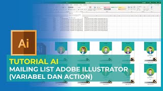 [AI] TUTORIAL MAILING LIST/DATA MERGE (VARIABLE & ACTION) MENGGUNAKAN ADOBE ILLUSTRATOR