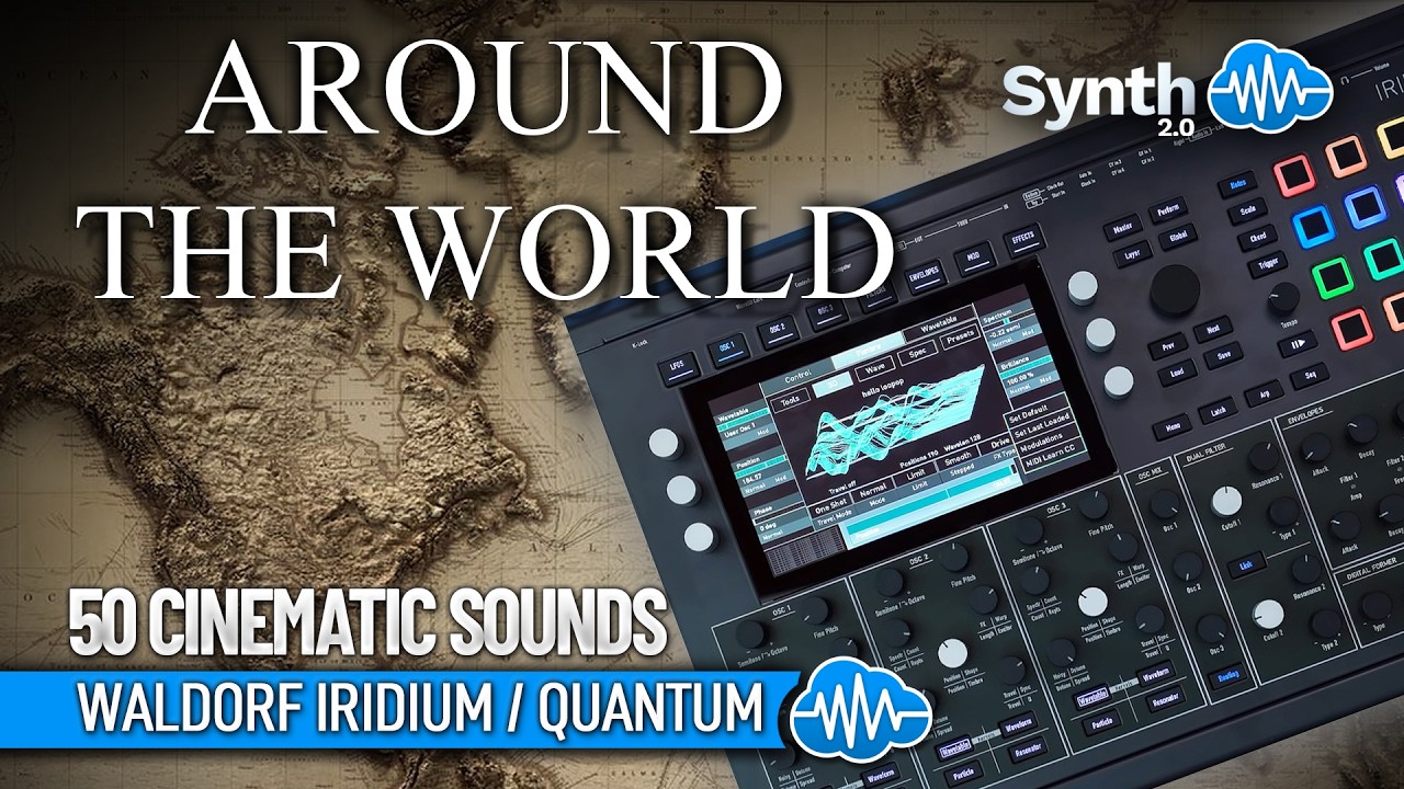 OTL111 - Around the World - Waldorf Iridium / Quantum ( 50 presets ) - Video Preview 1