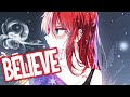 Nightcore NEFFEX BELIEVE Lyrics
