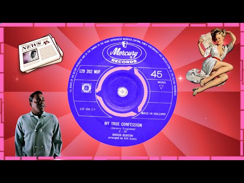 Brook Benton - My true Confession 1963   ( Eigen ontwerp Color  - Personal Color Design )