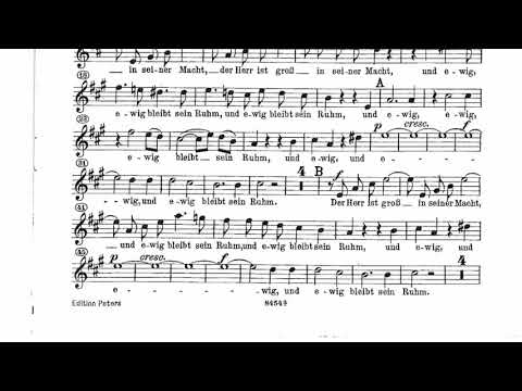 Die Schöpfung "Der Herr ist groß" - Sopran