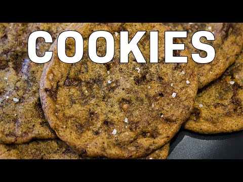 Cooking with Carby: The Best Skor Chocolate Chip Cookies!