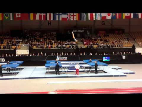 HARCHONAK Hanna BLR compulsory Trampoline World Championships 2015