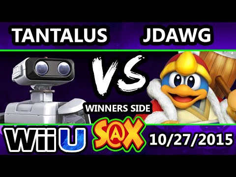 S@X 121 - Jdawg (DeDeDe) Vs. VGBC | Tantalus SSB4 Tournament - Smash Wii U - Smash 4