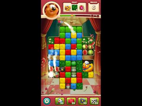 Toon Blast Level 6189 - NO BOOSTERS 🐻🐺🐱 | SKILLGAMING ✔️