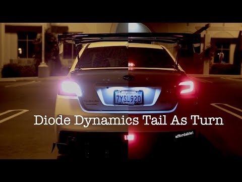 2018 Subaru WRX Diode Dynamics Tail as Turn Module