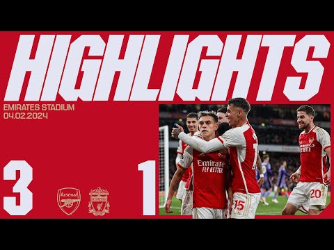 A BIG THREE POINTS! | Arsenal vs Liverpool (3-1) | Highlights | Saka, Martinelli, Trossard