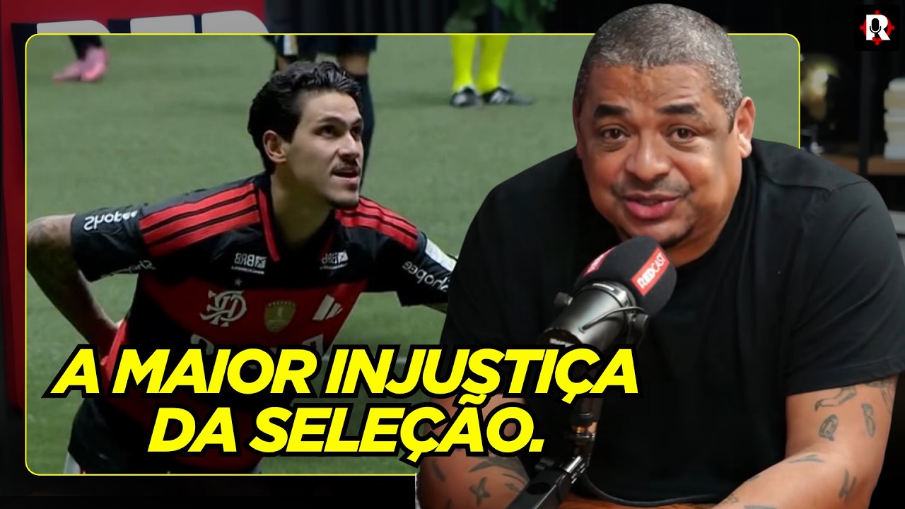 VAMPETA: "ANCELOTTI TÁ SENDO ENGANADO, PEDRO É O MELHOR"