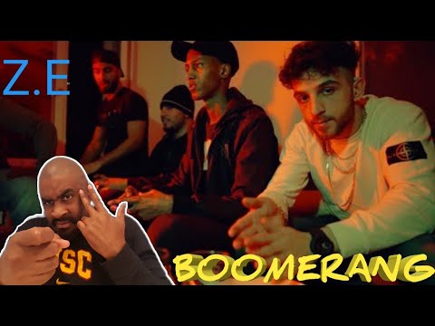 (AMERICAN REACTING TO SWEDISH RAP) Z.E - Boomerang