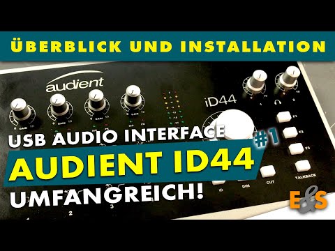 Audient iD44 Desktop USB Audio Interface Black image 4