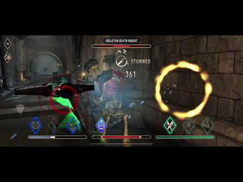 ES: Blades, abyss skeletons, floor 89, with handicap