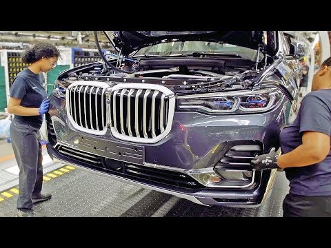 Видео, как собирают BMW X7