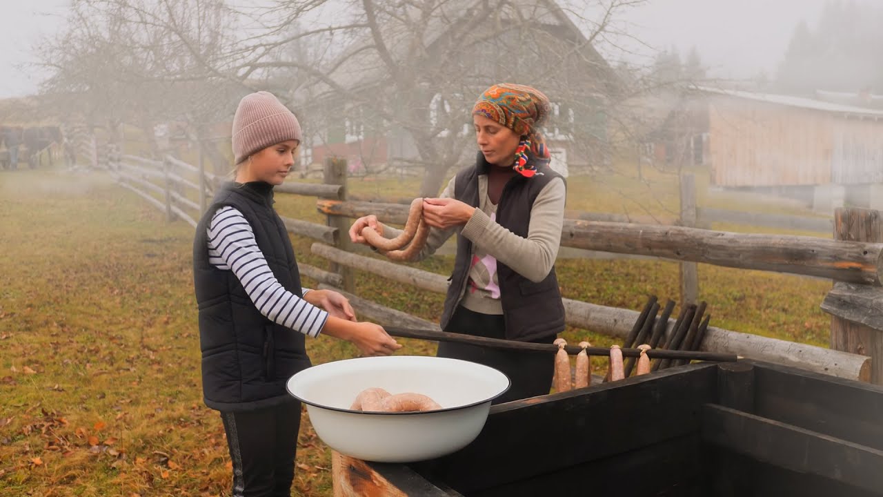 How This Mountain Family Creates the Most Authentic Smoked Sausage You'll Ever Taste!!!