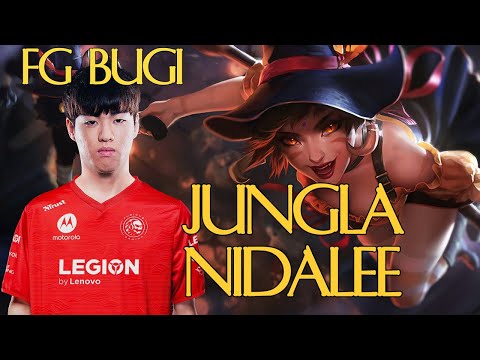 FG Bugi | Nidalee Jungla S11 | Así carrea con Nidalee el Rank 1 de NA. Challenger NA.