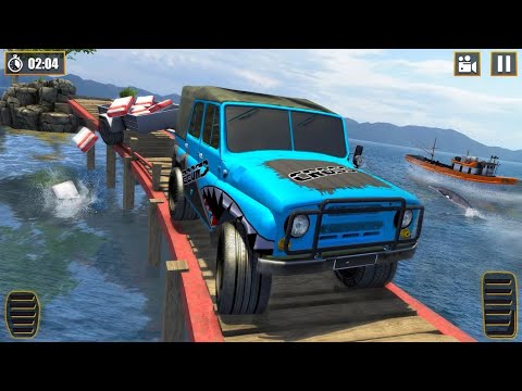 Offroad  Cargo Jeep Driving Simulator - Luxury SUV 4x4 Impossible Tracks - Android Gameplay