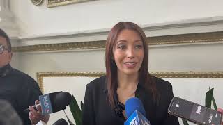 Teresita de León señala porque la diputada Karla Gutiérrez no puede presidir Parlacen