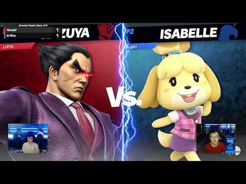 PURE Smash #74 Grand Finals - Ronald (Kazuya/Roy) vs. B-Rice (Isabelle)