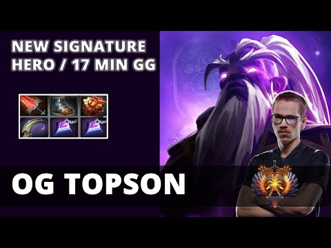 OG Topson New Signature Void Spirit - Dota 2 Pro Gameplay Patch 7.24