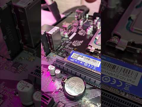 NVMe SSD installation #shorts