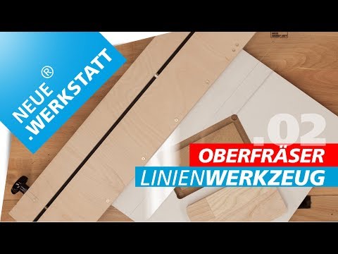 Fräsen mit der Oberfräse |  Einfacher geht's nimma! | 🔥.NEUHEIT | .02 | NEUE.WERKSTATT