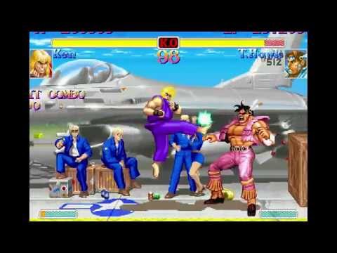 SSF2T GGPO Casuals -  MysteriousFighter (Ken) vs. DNGRs PAPERCUT (T.Hawk)