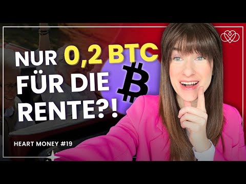 So little Bitcoin is enough for retirement.