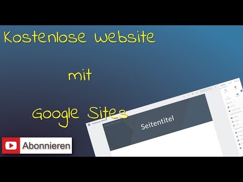 Google Sites Tutorial 2016 (German)
