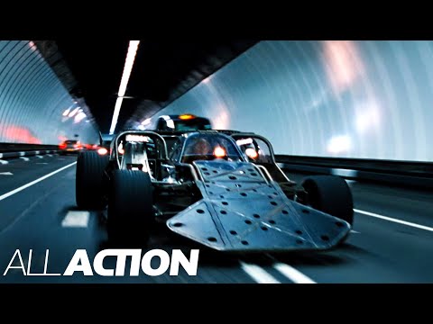 Flip Car Tunnel Chase | Fast & Furious 6 | All Action