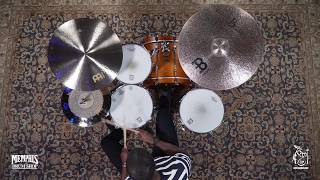 Video thumbnail for Meinl 24" Byzance Dark Big Apple Dark Ride Cymbal - Frank Fluker - 2738g (B24BADAR-1091819Q) by Memphis Drum Shop