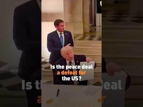 Is the peace deal a defeat for the US?