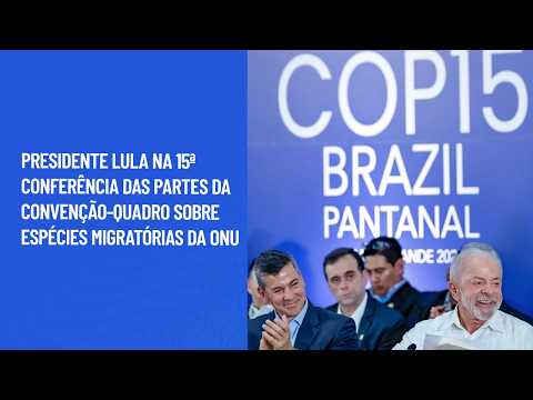 Lula anuncia ampliação de áreas protegidas no Pantanal e criação de reserva no Cerrado