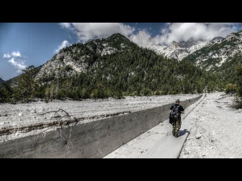 Sperrgruppe Cima Banche - Panzergraben - Vallo Alpino - Alpenwall