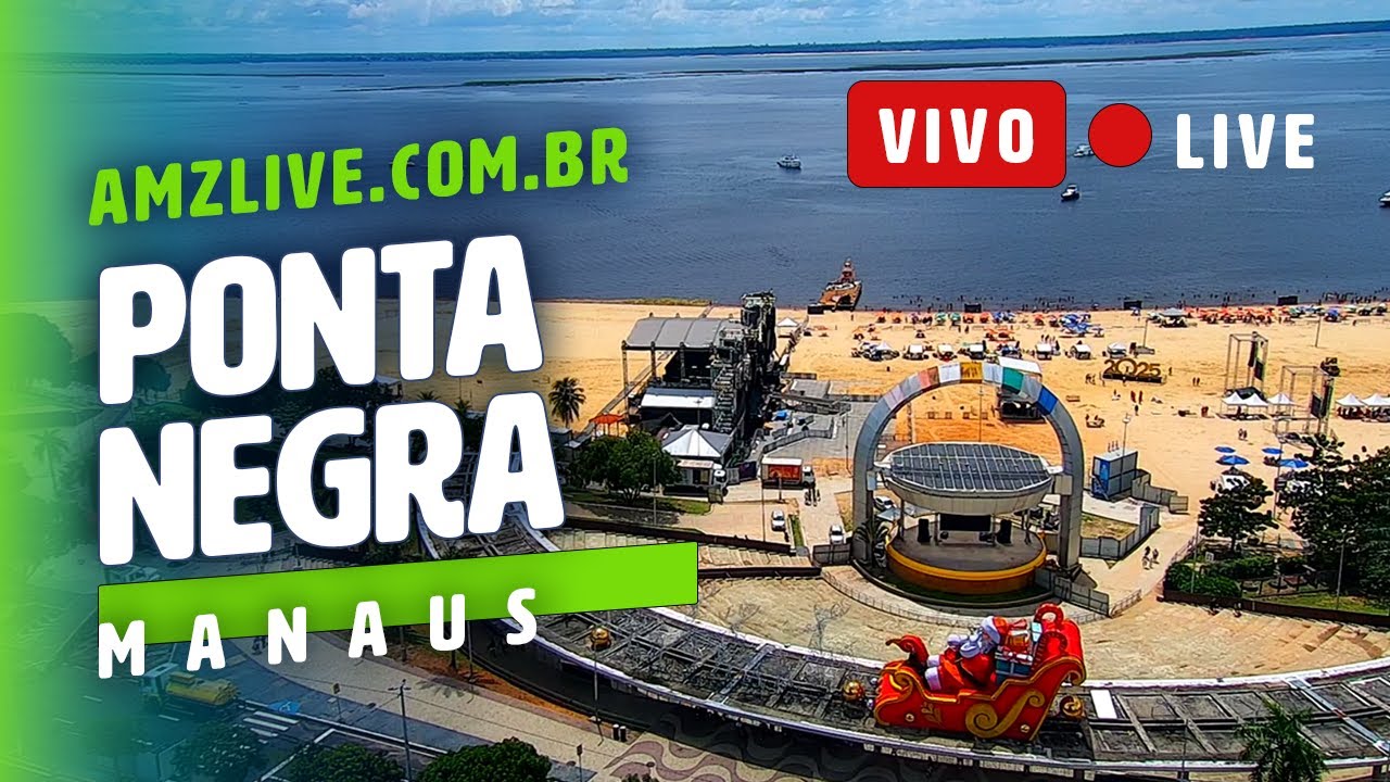 Live webcam view of Playa de Ponta Negra, Río Negro